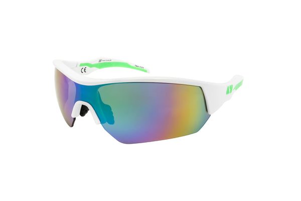 Polished White & Neon Green with Acid-Green Lumen+ Lens